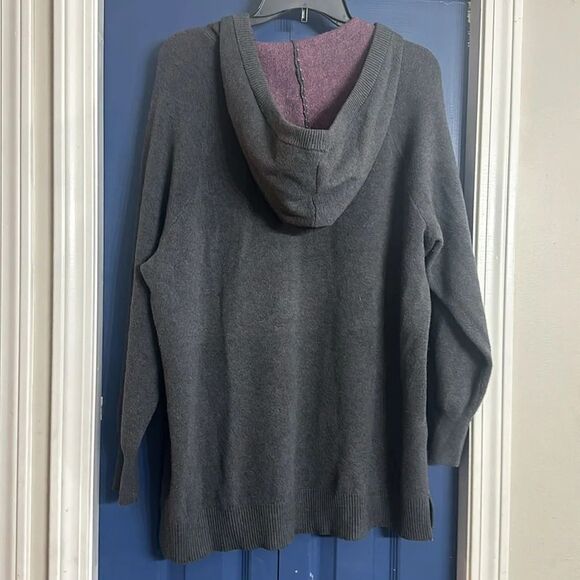 TORRID Breast Cancer Awareness Raglan‎ Hoodie Sweater Size 1 - Picture 7 of 8